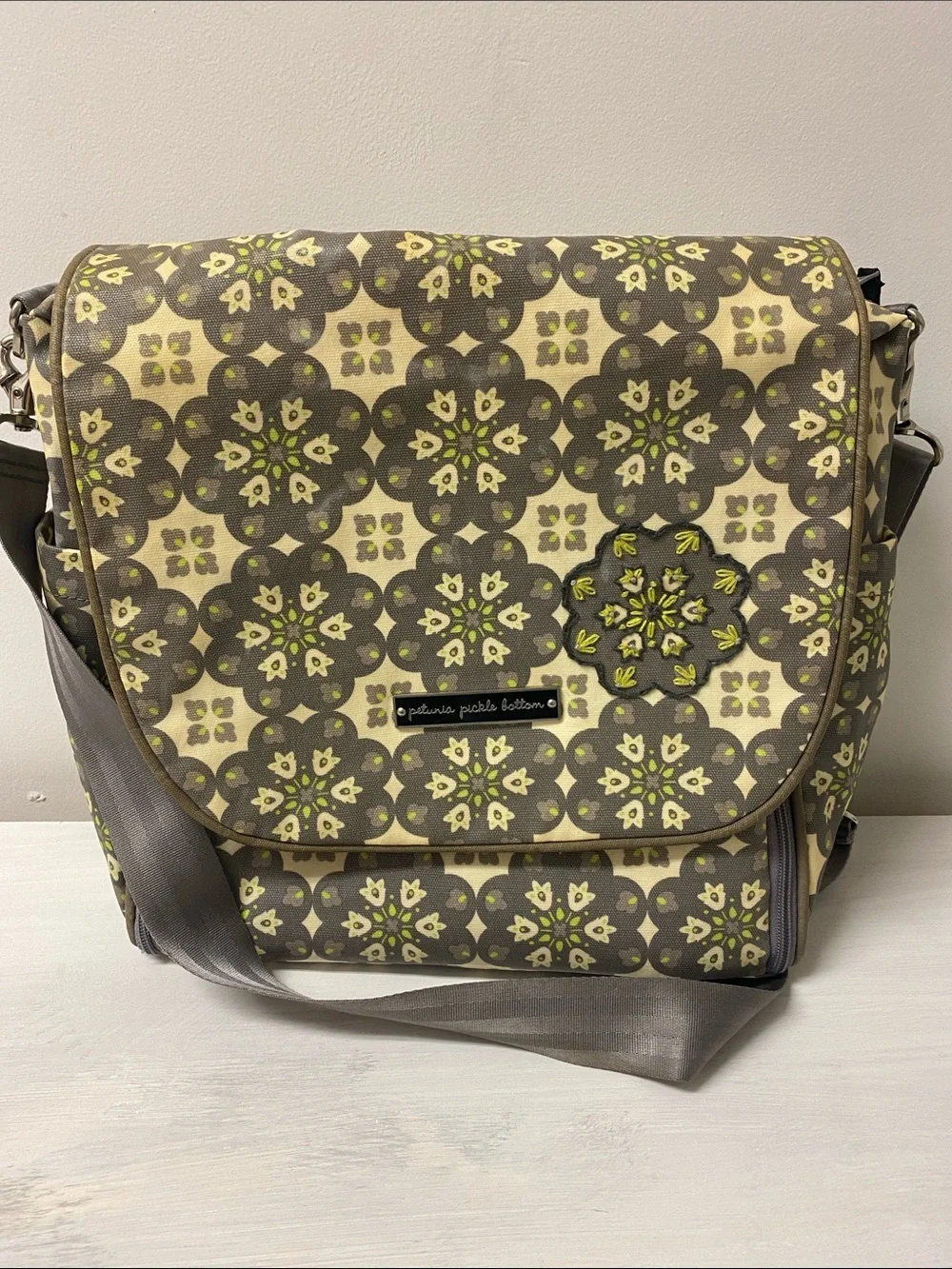 Petunia Pickle Bottom Boxy Backpack Diaper Bag Floral